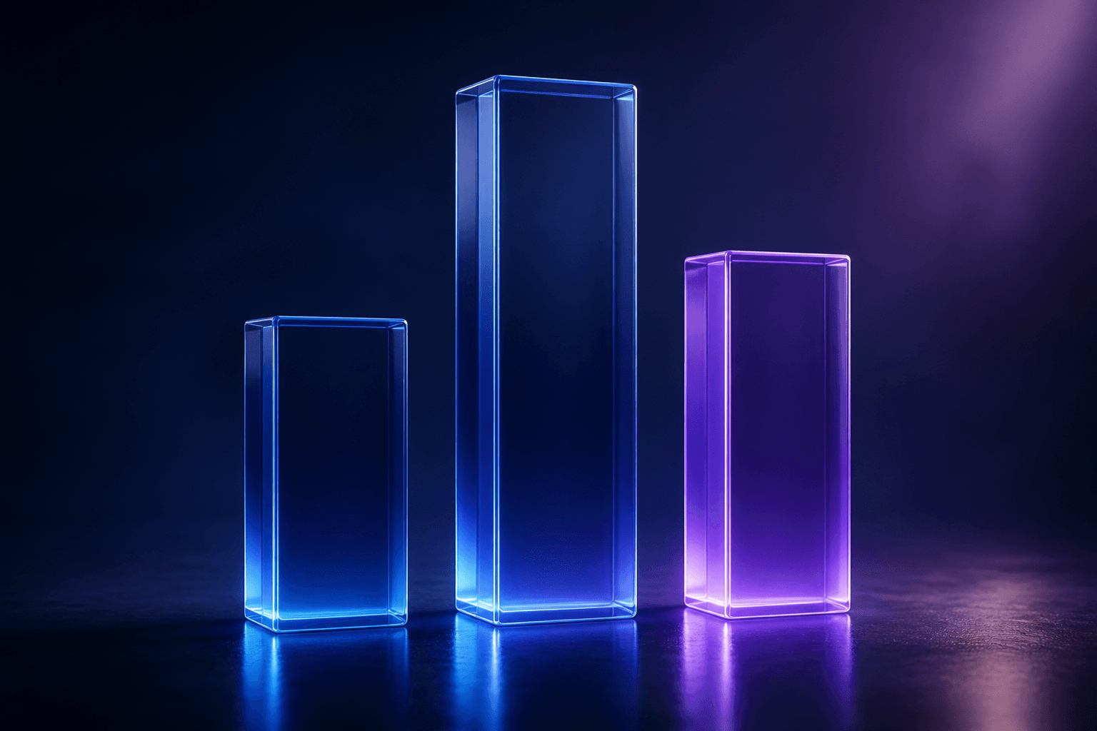 Abstract bars illustrating that different score models produce different numbers