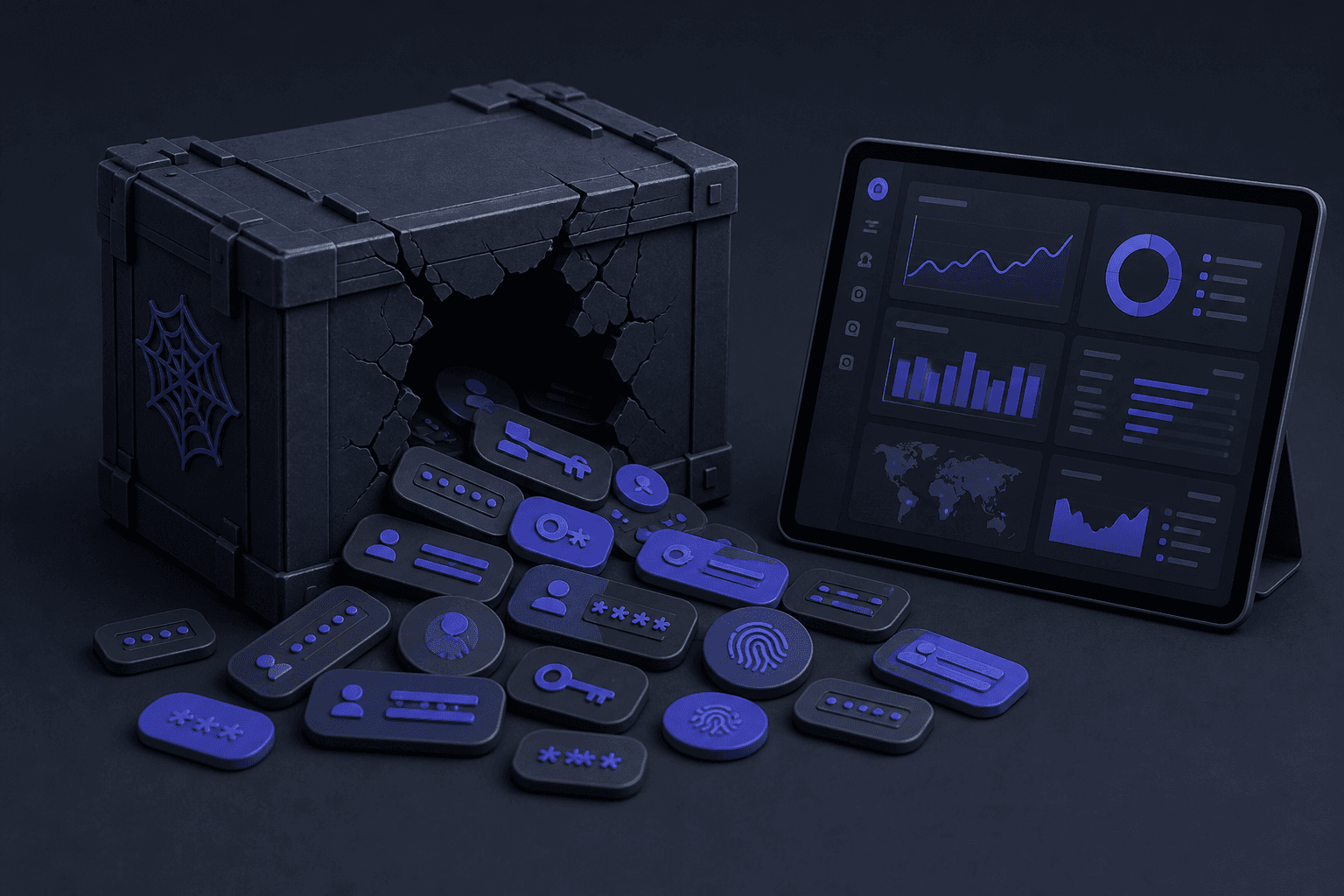 A retail password dump spreading to reused accounts